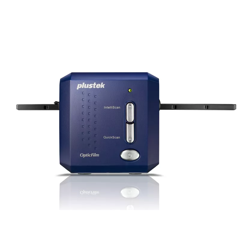 Plustek OpticFilm 8100 juostelių / skaidrių skaitytuvas 7200 x 7200 DPI mėlynas