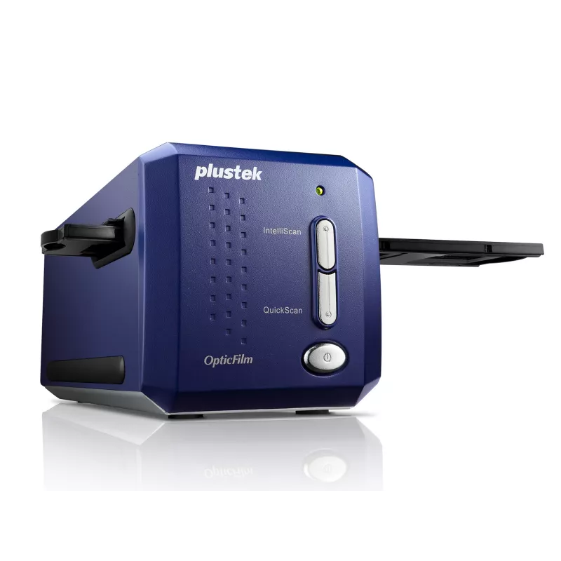 Plustek OpticFilm 8100 juostelių / skaidrių skaitytuvas 7200 x 7200 DPI mėlynas