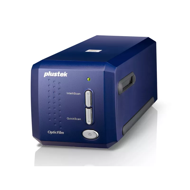 Plustek OpticFilm 8100 juostelių / skaidrių skaitytuvas 7200 x 7200 DPI mėlynas