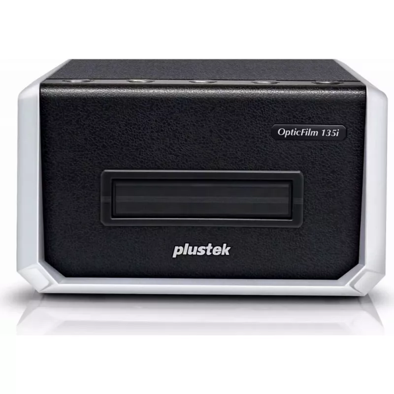 Plustek OpticFilm 135i Juostelių / skaidrių skaitytuvas 7200 x 7200 DPI Juoda, Sidabrinė