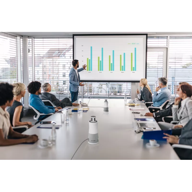 Grupinė vaizdo konferencijų sistema „Ricoh Meeting 360 V2“ Full HD 8 asmenims