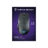 Turtle Beach Pure Air Juoda - itin lengva belaidė ergonominė RGB žaidimų pelė, 26K DPI optinis jutiklis, 125h baterija, RGB apšvietimas