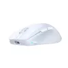 Turtle Beach Pure Air White - itin lengva belaidė ergonomiška RGB žaidimų pelė, 26K DPI optinis jutiklis, 125h baterija, RGB apšvietimas