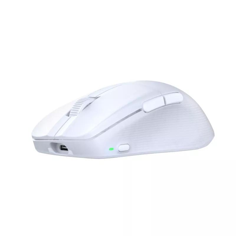 Turtle Beach Pure Air White - itin lengva belaidė ergonomiška RGB žaidimų pelė, 26K DPI optinis jutiklis, 125h baterija, RGB apšvietimas