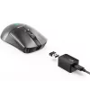 Lenovo M600s pelė, žaidimų, abiem rankoms tinkama, RF belaidė + Bluetooth + USB Type-C, optinė, 19000 DPI