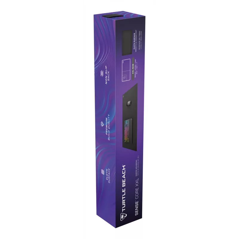Turtle Beach Sense Core XXL žaidimų pelės kilimėlis Juodas