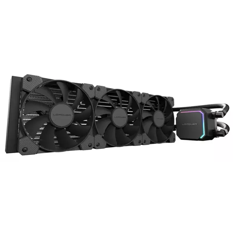 Universali skysčio aušinimo sistema LC-Power LC-CC-360-B 12 cm juoda