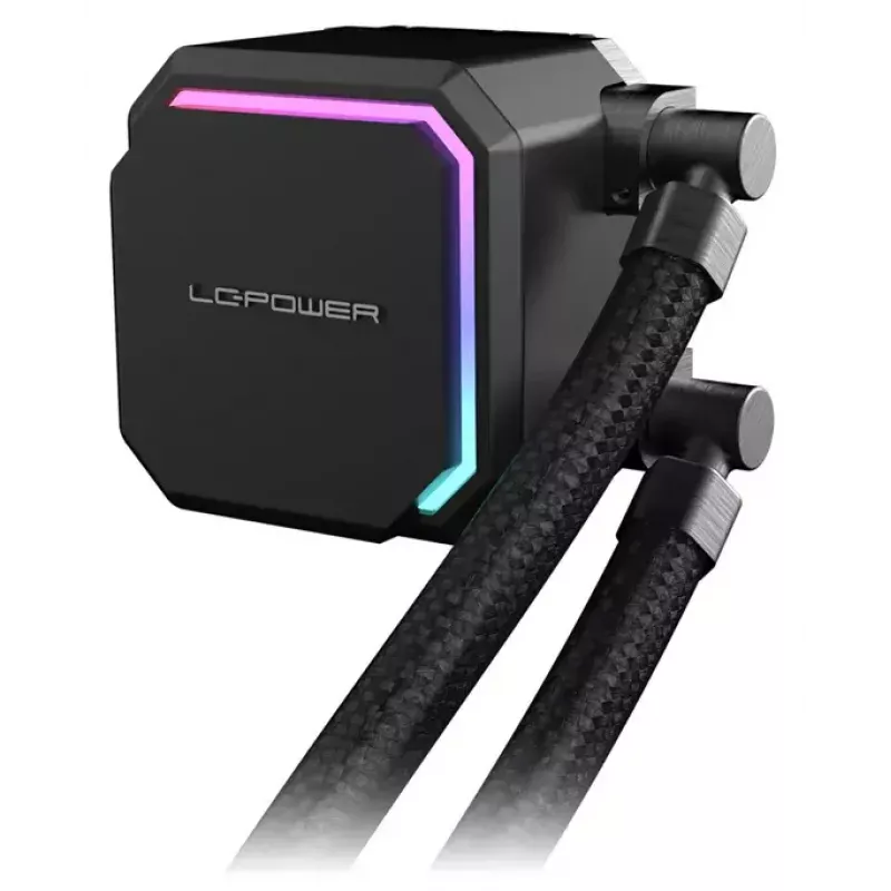 Universali skysčio aušinimo sistema LC-Power LC-CC-360-B 12 cm juoda