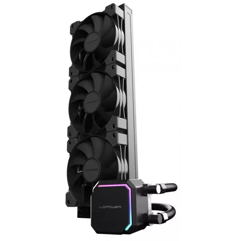 Universali skysčio aušinimo sistema LC-Power LC-CC-360-B 12 cm juoda