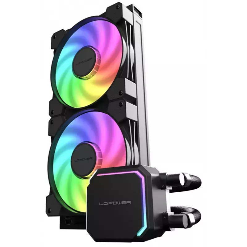 Viskas viename skysčio aušintuvas LC-Power LC-CC-280-B-ARGB