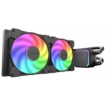 Viskas viename skysčio aušintuvas LC-Power LC-CC-280-B-ARGB