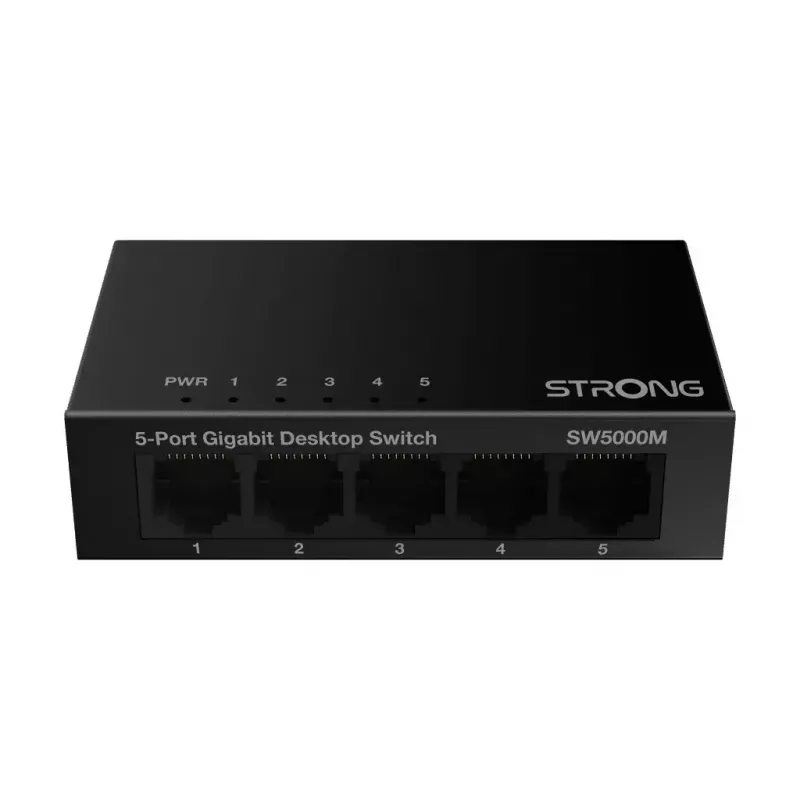 Strong SW5000M tinklo komutatorius Gigabit Ethernet 5 prievadai 10 Gbit/s