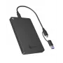 ICY BOX IB-201T-CU31 SSD dėklas Juodas 2,5 colio