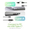 ICY BOX IB-201T-CU31 SSD dėklas Juodas 2,5 colio