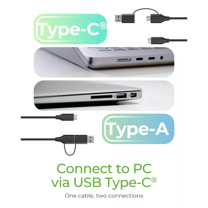 ICY BOX IB-201T-CU31 SSD dėklas Juodas 2,5 colio