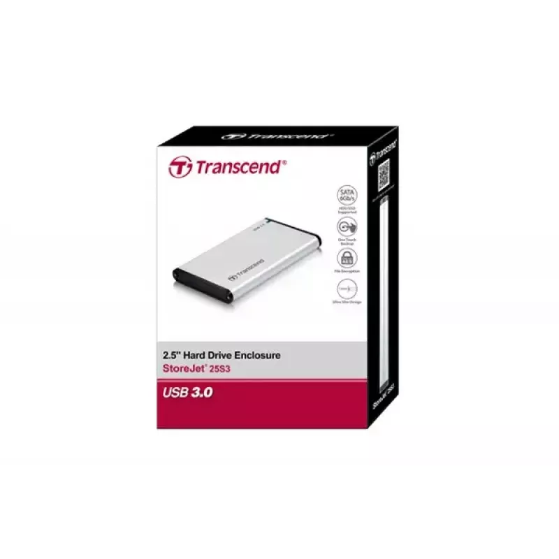 HDD/SSD korpusas Transcend TS0GSJ25S3