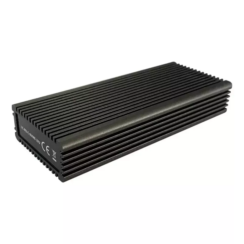 SSD korpusas LC-Power LC-M2-C-NVME-2X2