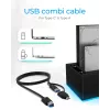 ICY BOX IB-127CL-U3 USB 3.2 Gen 1 (3.1 Gen 1) Type-B Juoda
