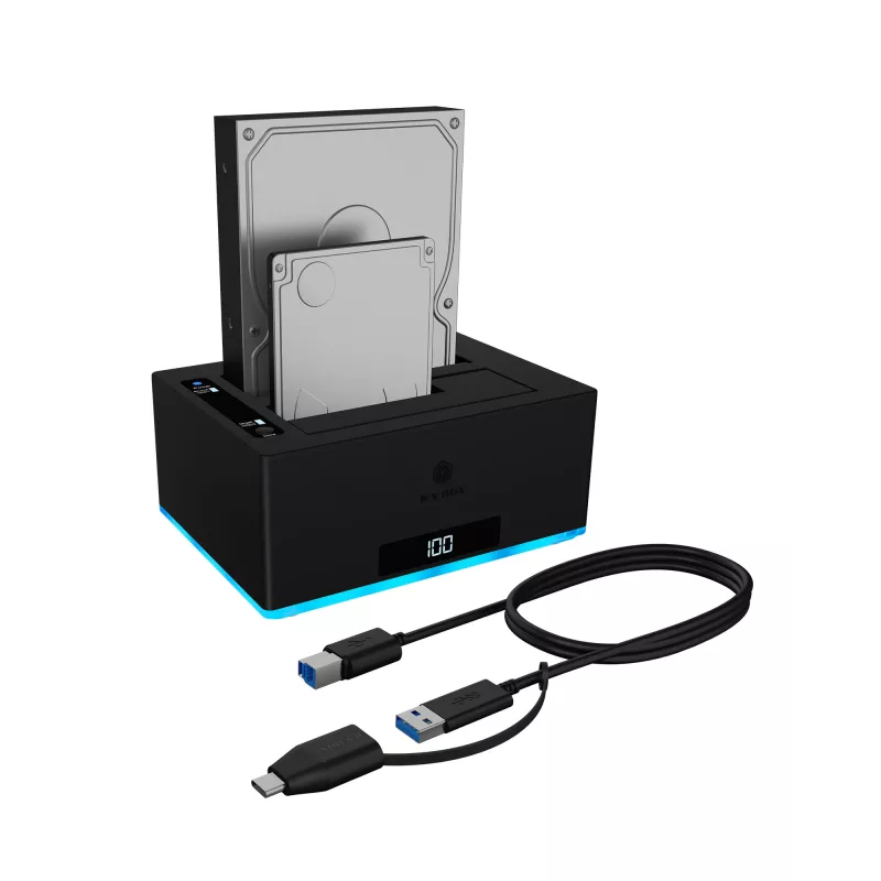 ICY BOX IB-127CL-U3 USB 3.2 Gen 1 (3.1 Gen 1) Type-B Juoda