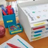 DYMO firminės LetraTag plastikinės etiketės | 12 mm x 4 m ritinėlis | Juodas spausdinimas ant geltonos | Universalios lipnios etiketės LetraTag žymekliams