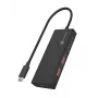 ICY BOX IB-HUB1436-CPD laidinis USB 3.2 Gen 2 (3.1 Gen 2) Type-A juodas
