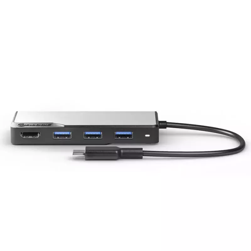 ALOGIC USB-C Fusion CORE 5-in-1 Hub V2 USB 3.2 Gen 1 Type-C 100W maitinimo tiekimas