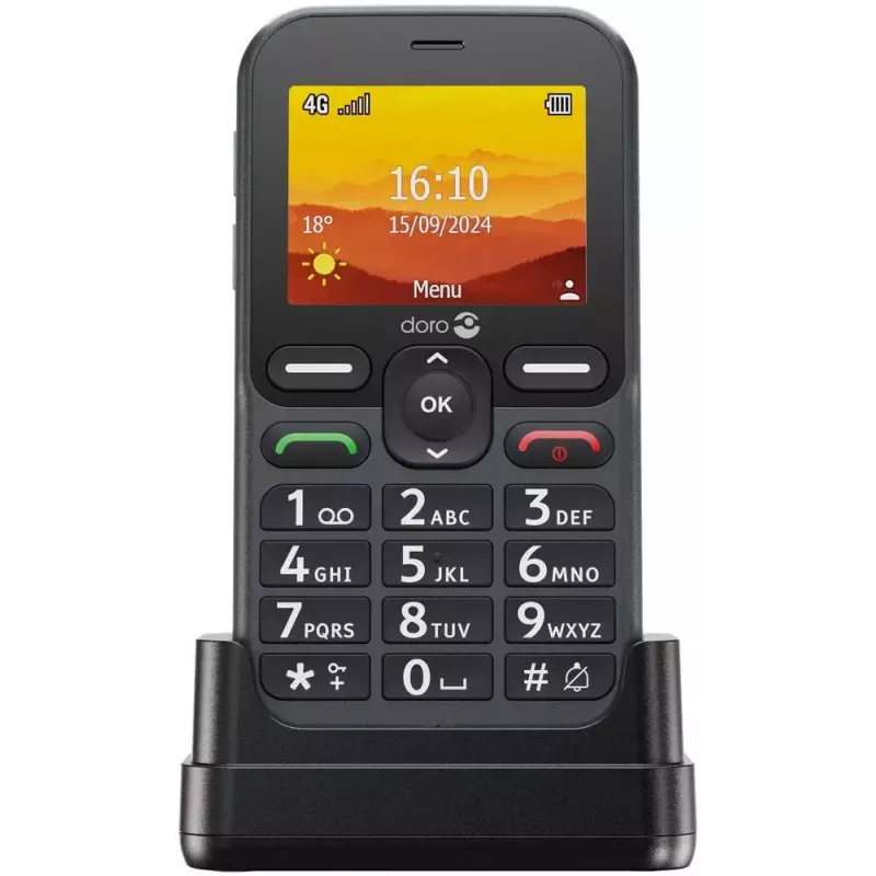 Išmanusis telefonas Doro Leva L10, 6,1 colio, 32 GB, grafitas