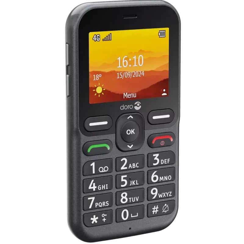 Išmanusis telefonas Doro Leva L10, 6,1 colio, 32 GB, grafitas