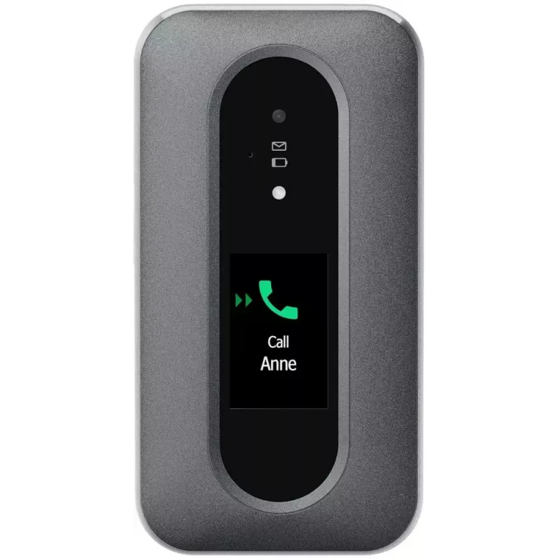 Mobilusis telefonas Doro Leva L30 5,0 colio grafito-balta