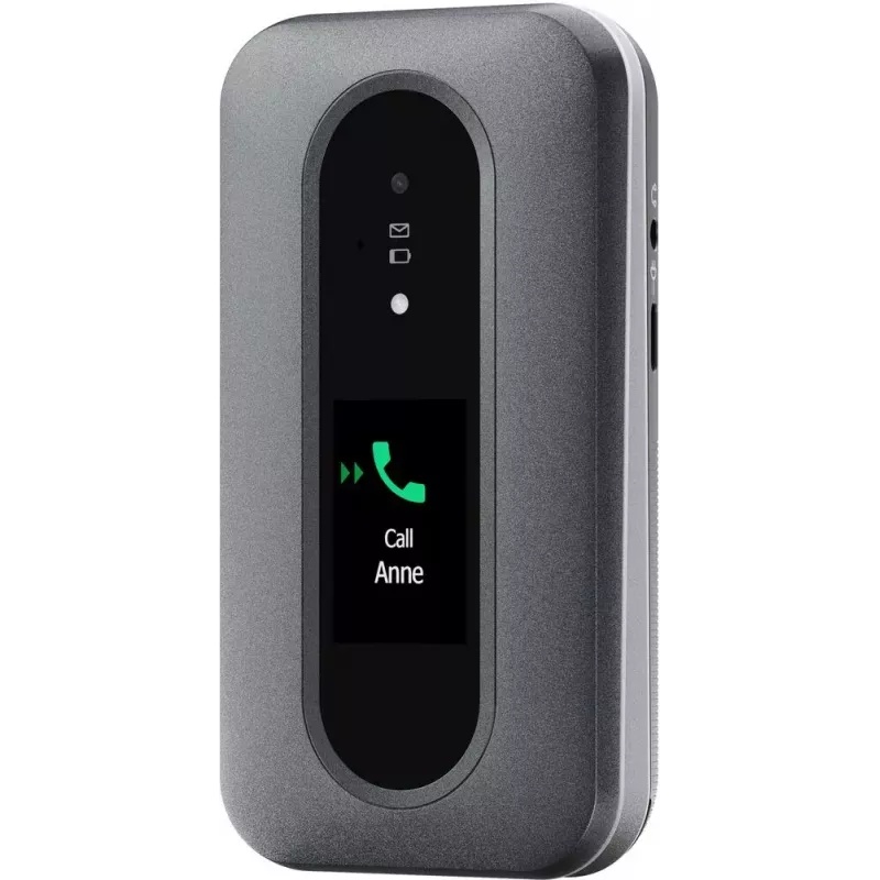 Mobilusis telefonas Doro Leva L30 5,0 colio grafito-balta