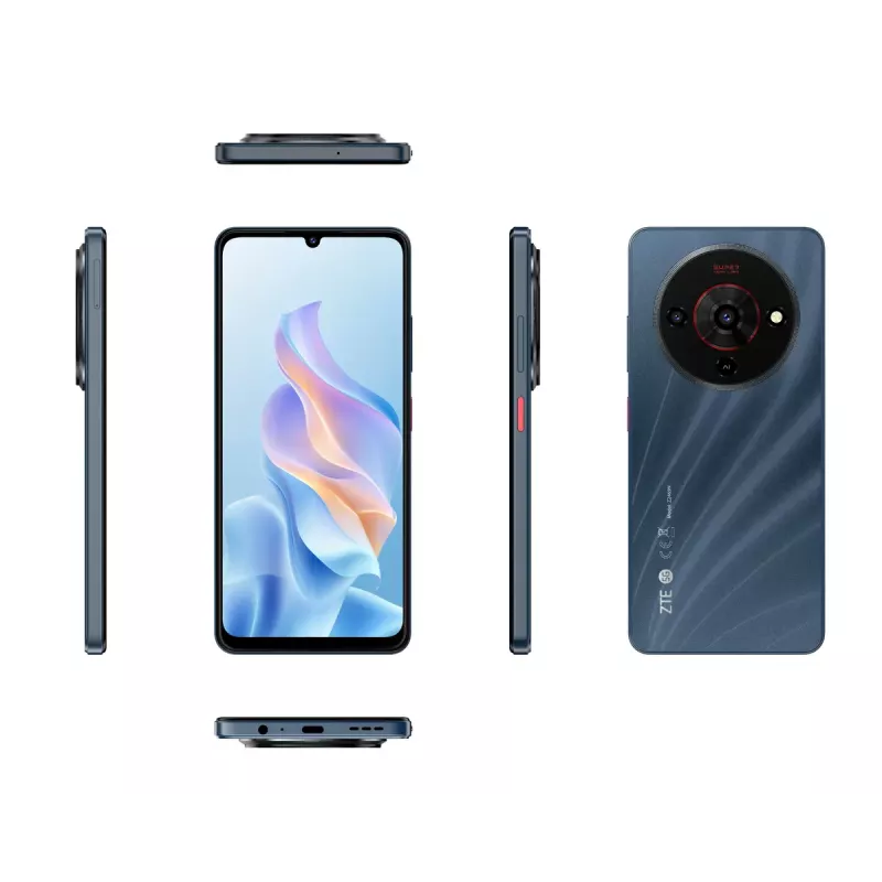 Išmanusis telefonas ZTE Blade A76 5G 6,75 col. 6 GB 128 GB juoda