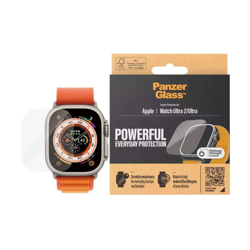 PanzerGlass ® Ekrano apsauga Apple Watch Ultra 2 | Ultra | 49 mm