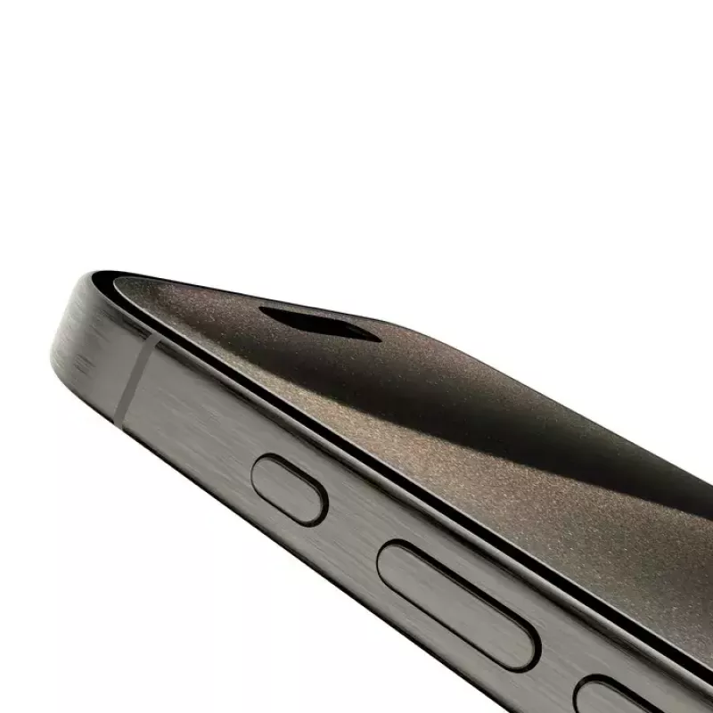Ekrano apsauga Belkin ScreenForce iPhone 15 Pro, atspari smūgiams ir įbrėžimams
