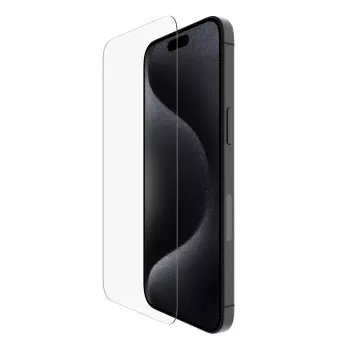 Ekrano apsauga Belkin ScreenForce iPhone 15 Pro Max grūdintas stiklas, atsparus smūgiams ir įbrėžimams