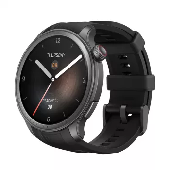 Amazfit Balance 3,81 cm (1,5 colio) AMOLED 46 mm Skaitmeninis 480 x 480 pikselių Liečiamas ekranas Juodas Wi-Fi GPS (palydovas)