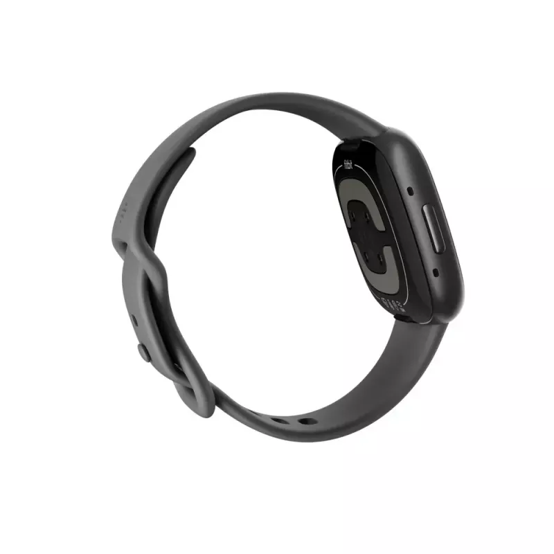 Išmanusis laikrodis „Fitbit Sense 2“ su skaitmeniniu jutikliniu ekranu, juodas