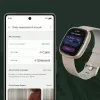 Išmanusis laikrodis „Fitbit Sense 2“ su skaitmeniniu jutikliniu ekranu, juodas