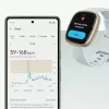 Išmanusis laikrodis „Fitbit Sense 2“ su skaitmeniniu jutikliniu ekranu, juodas