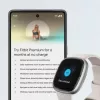Išmanusis laikrodis „Fitbit Sense 2“ su skaitmeniniu jutikliniu ekranu, juodas