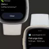 Išmanusis laikrodis „Fitbit Sense 2“ su skaitmeniniu jutikliniu ekranu, juodas