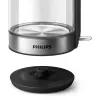 Philips 5000 serijos HD9339/80 stiklinis virdulys, 1,7 l, 2200 W, stiklas, nerūdijantis plienas, vandens lygio indikatorius, belaidis