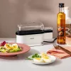 Kiaušinių virimo aparatas Krups EG2341 3 kiaušinių talpa 300 W juoda balta