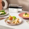 Kiaušinių virimo aparatas Krups EG2341 3 kiaušinių talpa 300 W juoda balta