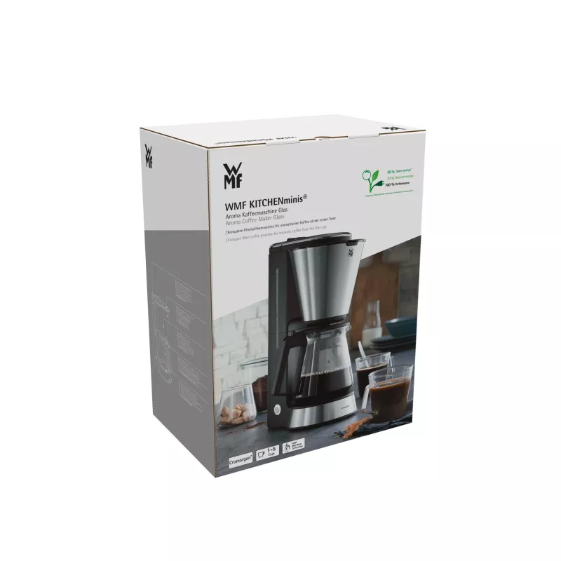 WMF KITCHENminis 0412270011 Pusiau automatinis lašelinis kavos virimo aparatas 0,625 l
