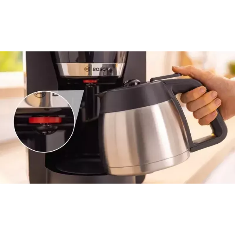 Bosch TKA5M253 kavos virimo aparatas rankinis lašelinis kavos virimo aparatas 1,1 l