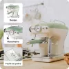 Ariete 1389 Vintage Espresso kavos aparatas – espreso kavos aparatas maltai kavai arba E.S.E. kapsulėms, pastelinės žalios spalvos