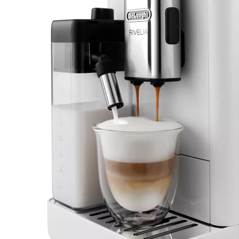 De’Longhi Rivelia EXAM440.55.W kavos aparatas Visiškai automatinis Espreso kavos aparatas 1,4 L