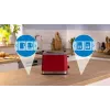 Bosch TAT4M224 skrudintuvas 2 riekėms 950 W raudonas nerūdijantis plienas