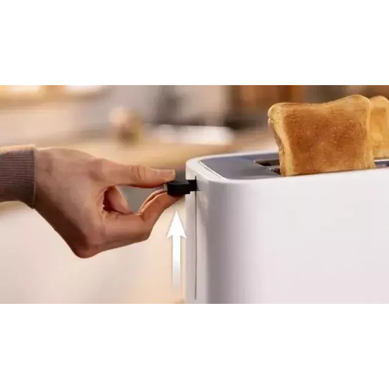 Skrudintuvas Bosch TAT4M221 2 riekėms 950 W Baltas Nerūdijantis plienas