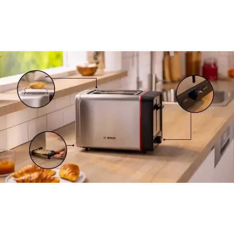 Bosch TAT6M420 skrudintuvas 2 riekėms 970 W nerūdijantis plienas